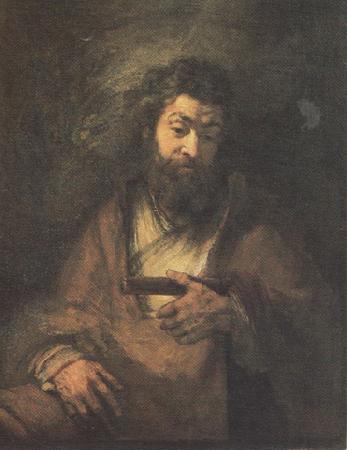 REMBRANDT Harmenszoon van Rijn The Apostle Simon (mk33) oil painting picture